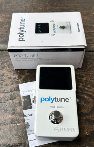 polytune pedal TC Electronic Polytune 3 – Moze Guitars