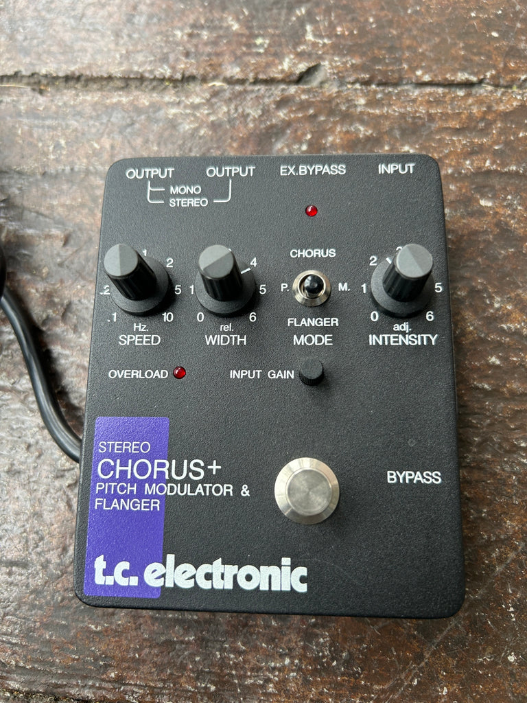 T.C. Electronic Chorus Pitch Modulator & Flanger – Moze Guitars
