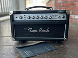 Two Rock Studio Signature 35W Head Silver Anodize Chasis w/Black Bronco Tolex &amp; Silver Knobs