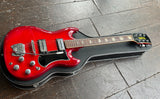 Univox Badazz 1970’s - Red Burst with HS Case