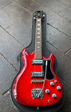 Univox Badazz 1970’s - Red Burst with HS Case
