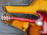 Univox Badazz 1970’s - Red Burst with HS Case