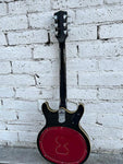 1970's Acoustic Black Widow (Mosrite design)