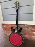 1970's Acoustic Black Widow (Mosrite design)