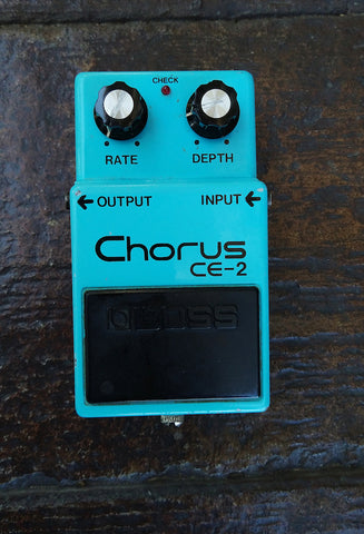 80's Vintage Boss Chorus CE-2 Pedal