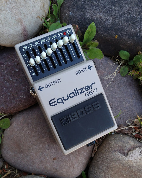 Boss GE-7 Equalizer (Silver Label) 1997 - 2019 Grey – Moze