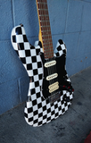 Checkered Stratocaster