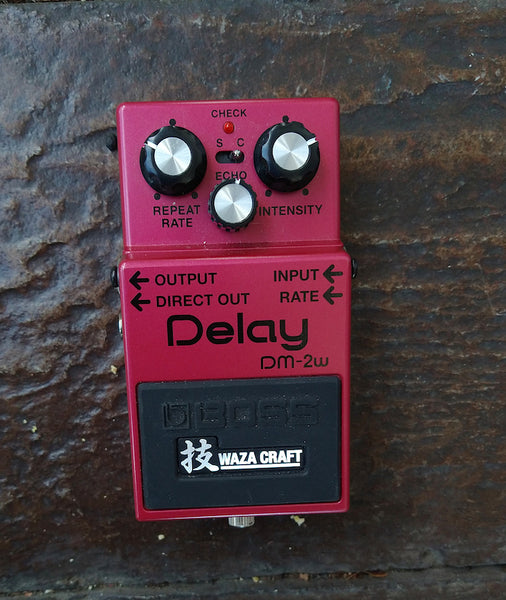 BOSS DM-2W Delay(技クラフト） BOSS DM-2W Delay Waza Craft Guitar Effects Pedal | Music & Arts