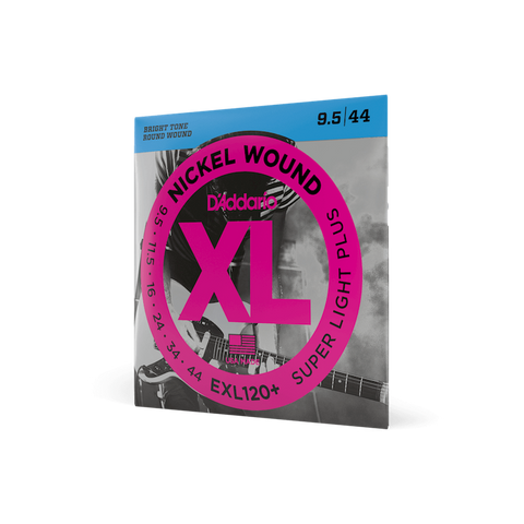 D'Addario EXL120+  Super Light Plus 9.5-44