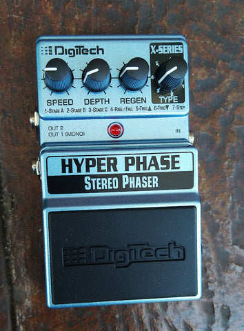 Digitech Hyper Phase Stereo Phaser