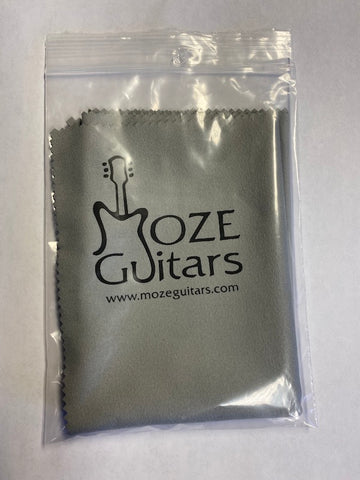 Moze Guitars Soft Microfiber Polish Cloth