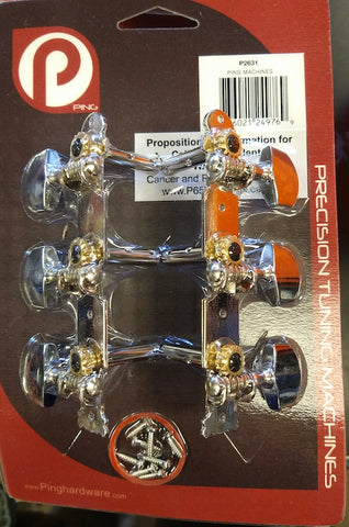 Ping P2631  3 + 3 Chrome Buttons