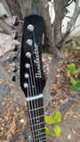 Danelectro 56 Single Cut Baritone Red Burst