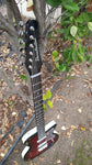 Danelectro 56 Single Cut Baritone Red Burst