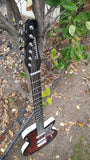 Danelectro 56 Single Cut Baritone Red Burst