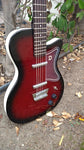 Danelectro 56 Single Cut Baritone Red Burst