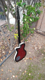 Danelectro 56 Single Cut Baritone Red Burst