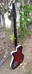 Danelectro 56 Single Cut Baritone Red Burst