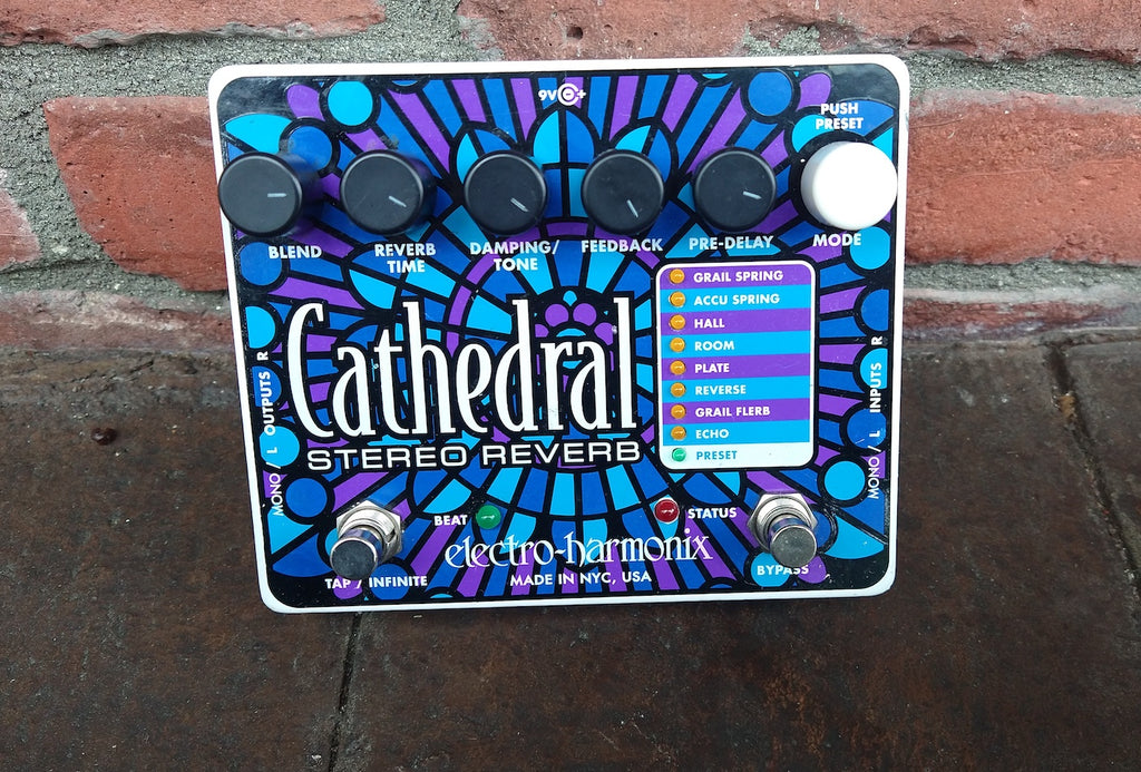 Electro Harmonix Cathedral Stereo Reverb – Moze Guitars