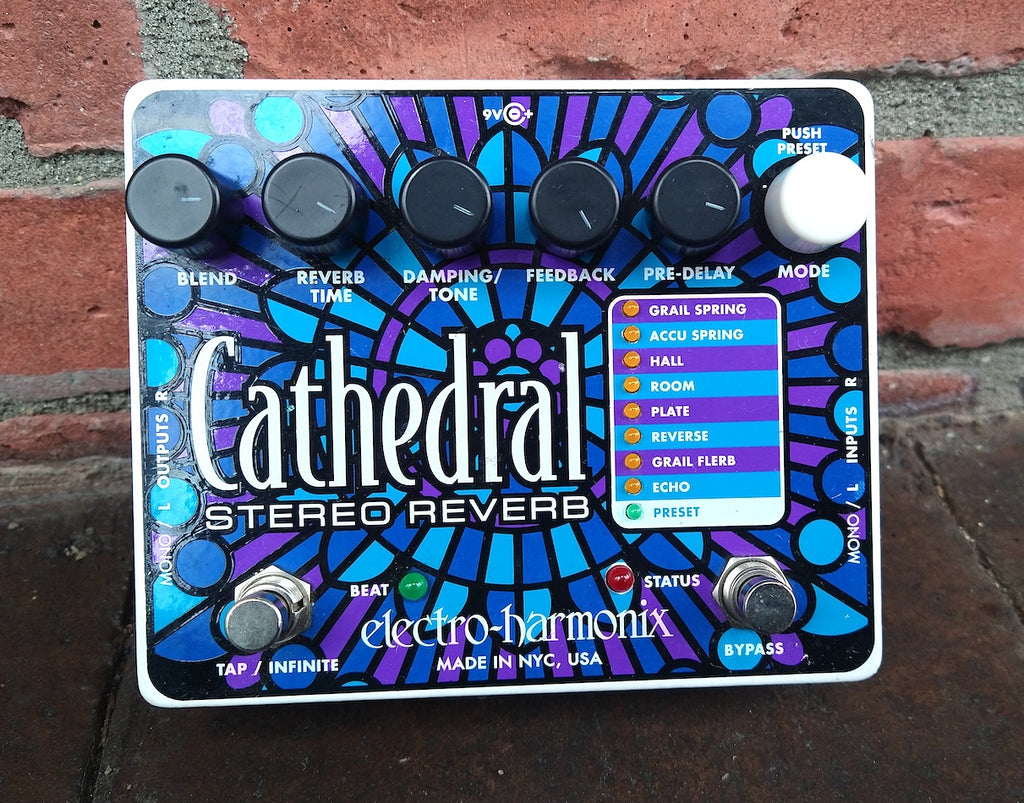 Electro Harmonix Cathedral Stereo Reverb – Moze Guitars