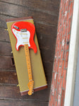 2008 Fender Stratocaster Fiesta Red