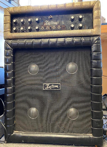 Kustom Tuck and Roll, Bass head and cabinet