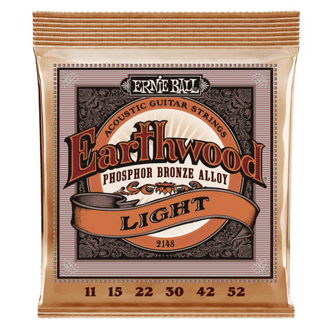 Ernie Ball Earthwood Phosphor Bronze Acoustic Light 11-52