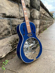 Recording King Dirty 30s Mini Bucker Resonator Guitar, 0 Body