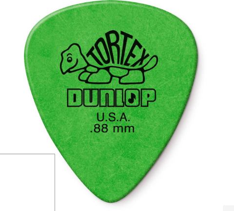 Dunlop Pick Tortex Standard Pk/12 0.88 mm (DUN418P88)