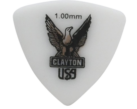 Clayton Pick Actl/Poly RndTriangle 1.0 (CLA-RT100/12)
