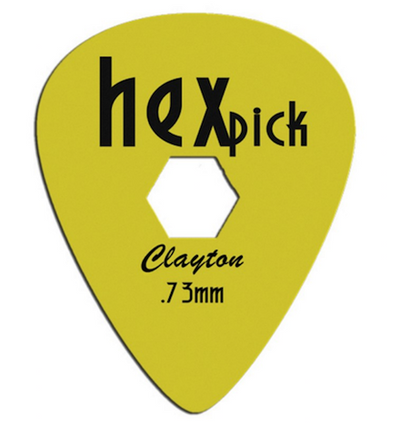 Clayton Hex Picks (pack of 12)