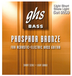 GHS Phosphor Bronze Light 9200 Acoustic Bass short scale