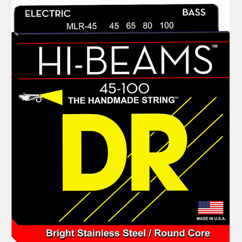 DR MLR-45 Hi Beam Bass Strings-Medium Lite 45-100