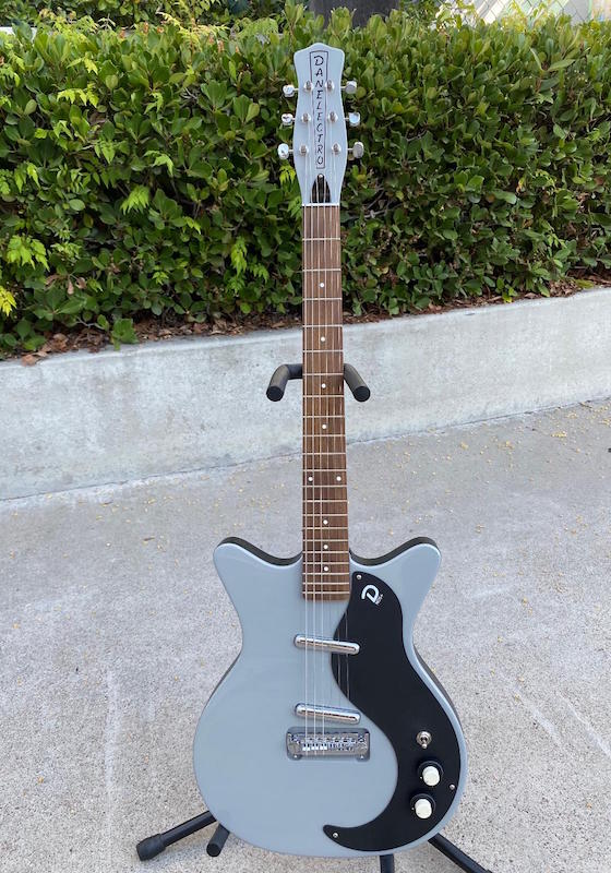 DanElectro 59 Mod NOS, Ice Grey – Moze Guitars