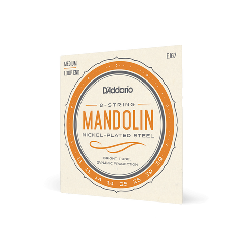 Daddario Mandolin 11-39 Medium Set (Nickel) EJ67