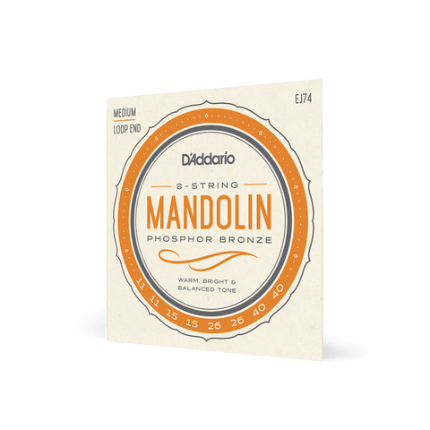 Daddario Mandolin 11-40 Medium Set EJ74 (Phosphor Bronze)