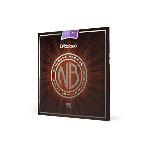 D'Addario NB11-52 Custom Light Acoustic