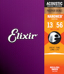 ELIXIR ACOUSTIC PHOSPHOR BRONZE WITH NANOWEB COATING 13-56