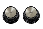 SET OF 2 REFLECTOR TONE KNOBS