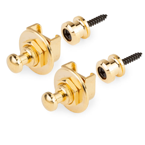 Grover Quick Release Strap Lock Gold 2 Item