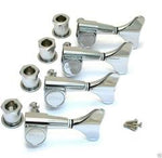 Grover 4 Inline Sealed Chrome Bass Tuners 144C4