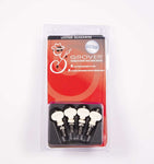 Genuine Grover Champion Ukulele Pegs White Buttons Set of 4