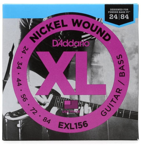 D’Addario EXL156 Guitar/Bass 24-84