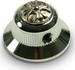 UFO Knob Single Chrome Cross