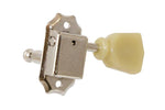 TK-0877 ECONOMY VINTAGE-STYLE 3X3 Nickel KEYS WITH KEYSTONE