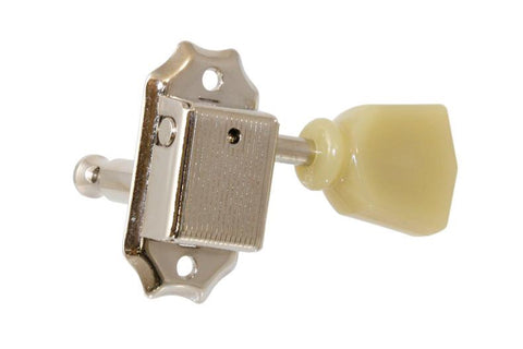TK-0877 ECONOMY VINTAGE-STYLE 3X3 Nickel KEYS WITH KEYSTONE