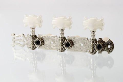 Allparts TK-0124 CLASSICAL TUNER SET WITH SQUARE BUTTERFLY BUTTONS