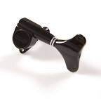 Grover 144BC Mini Bass Tuners - 2+2 - Black Chrome