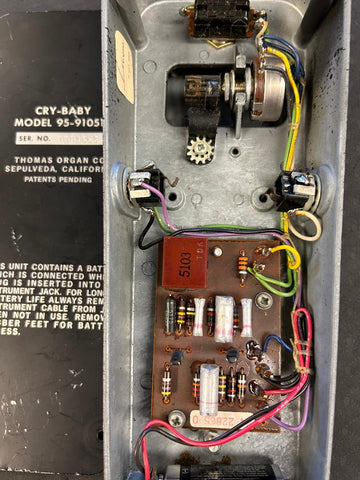 1976 Cry Baby Wah Model 95-910511 – Moze Guitars